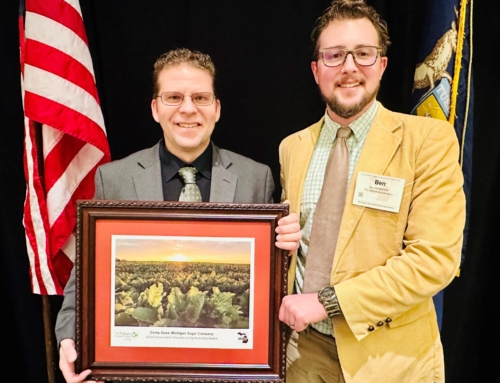 Corey Guza receives The Nature Conservancy’s 2022 Conservation Excellence Agribusiness Award